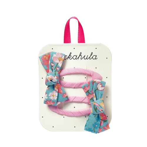 Heidi Twisty Bow Clips