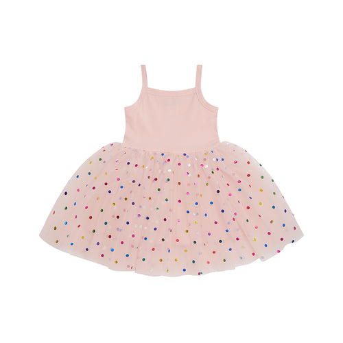 Bob + Blossom Pink Spot Dress