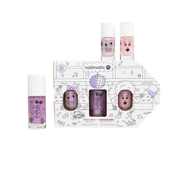 Nailmatic Bus Party Set: Polly, Elliot & Cherry