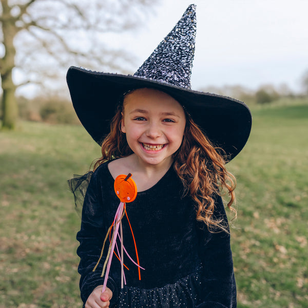 Sequin Velvet Witches Hat (NEW)