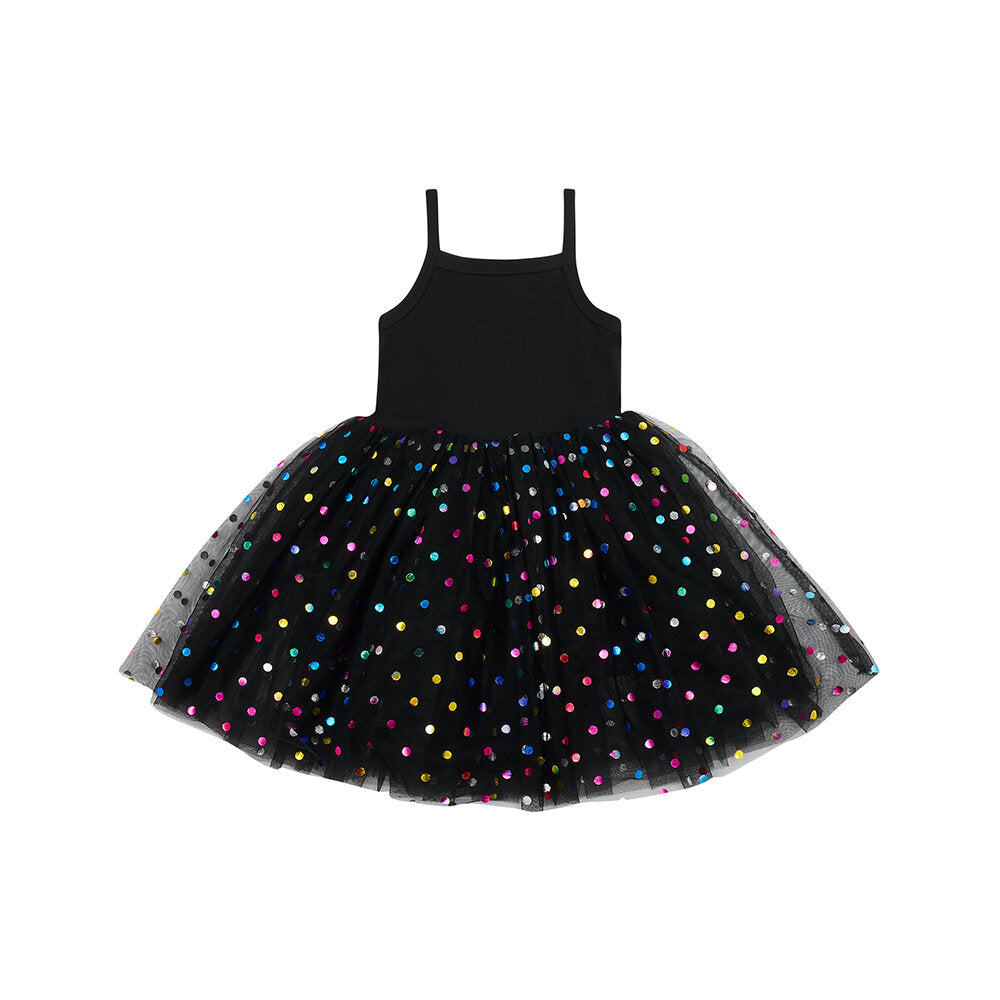 Bob + Blossom Black Spot Dress