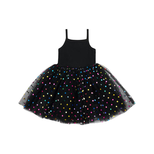 Bob + Blossom Black Spot Dress