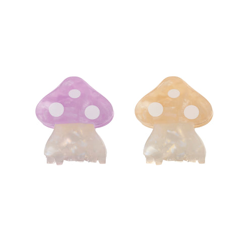 Enchanted Toadstool Claw Clips 2 Pack