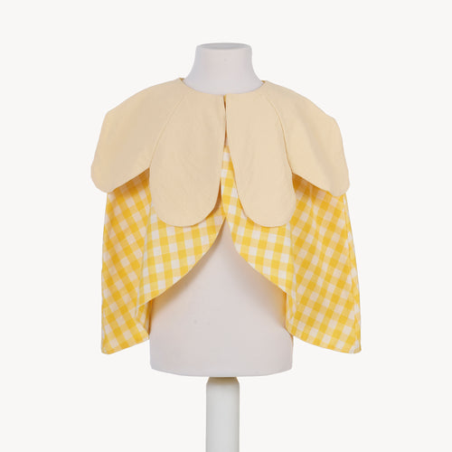 Daisy Gingham Dress Up Cape