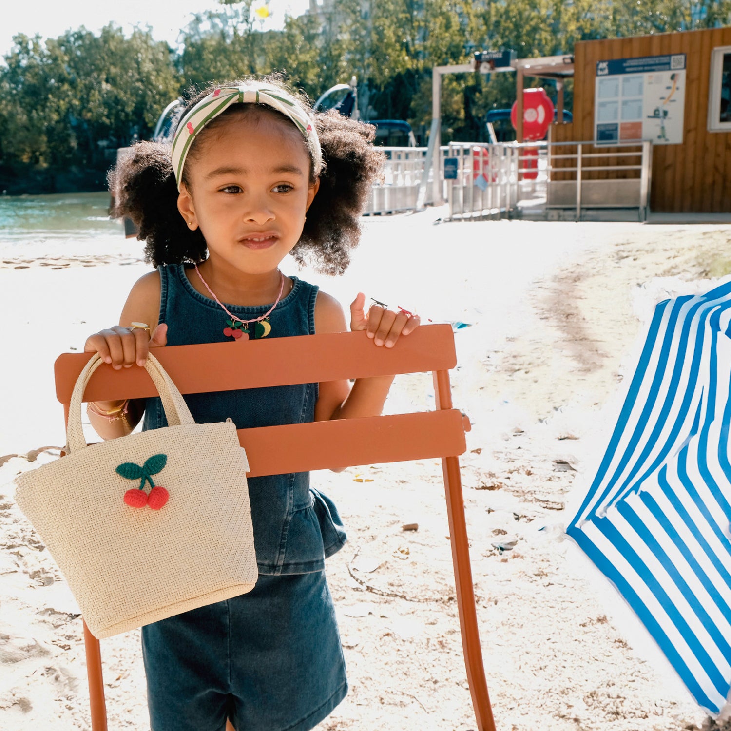 Crochet Cherry Basket Bag – Rockahula Kids