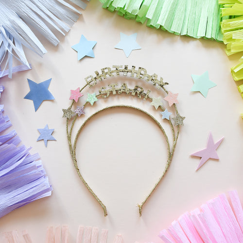 Birthday Star Headband