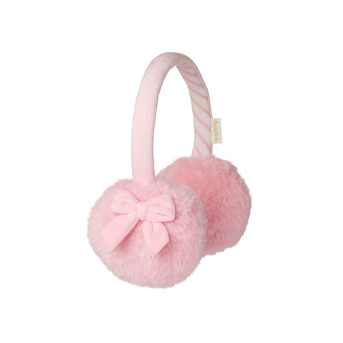 Pretty in Pink Bow Earmuffs