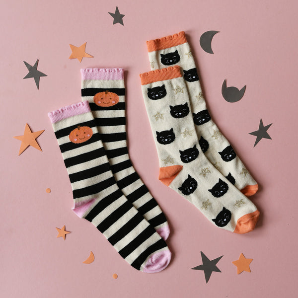 Spooky Halloween 2 Pack Socks