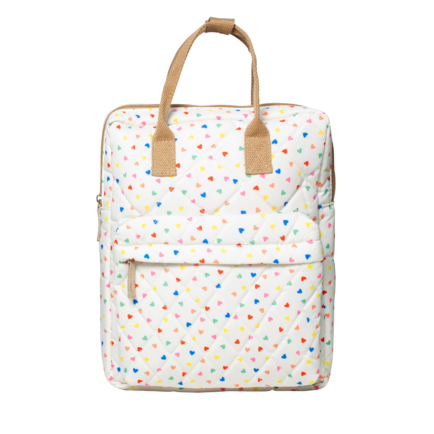 Hearts Quilted Rucksack