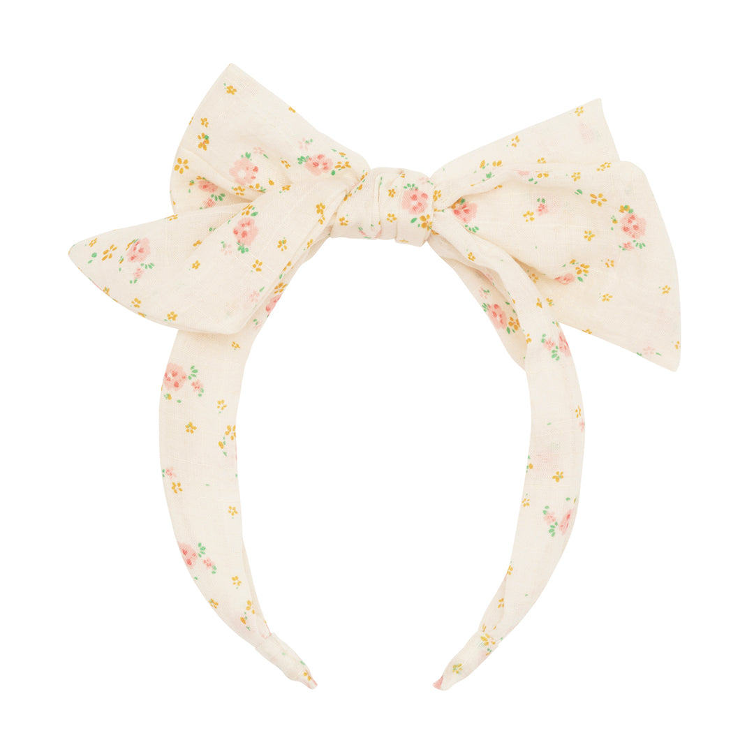 Tiny Blossom Double Bow Headband Tiny Blossom Double Bow Headband