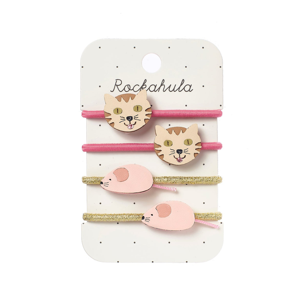 Tabby Cat Mouse Ponies