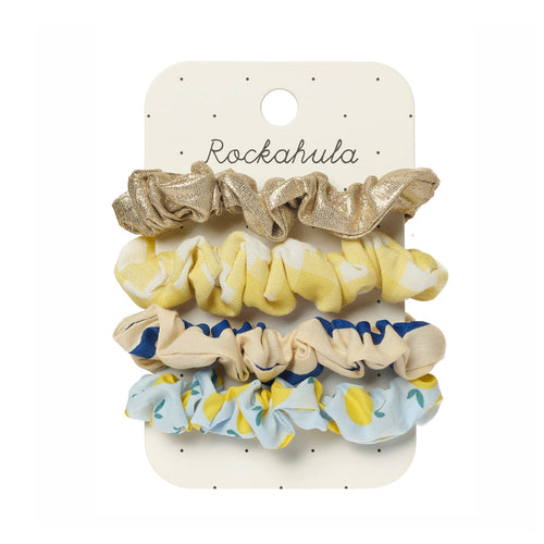 Lemon Drop Scrunchie Set