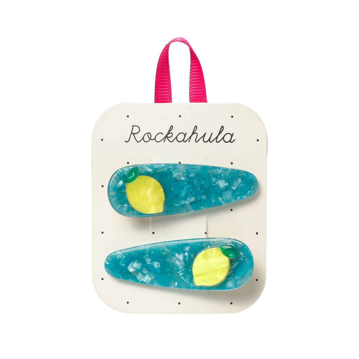 Lemon Drop Acrylic Clips
