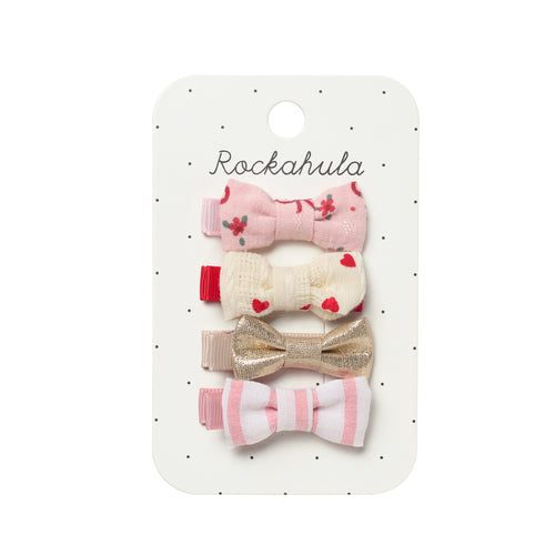 Cutesy Mini Bow Clip Set