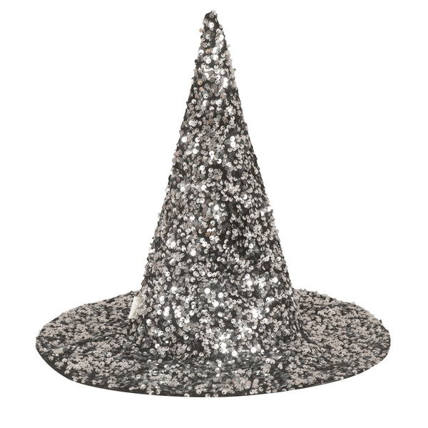Sequin Velvet Witches Hat