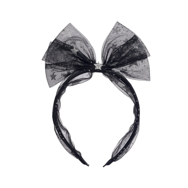 Mystic Sparkle Tulle Bow Headband