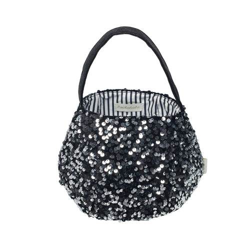 Spellbound Sequin Velvet Cauldron Bag