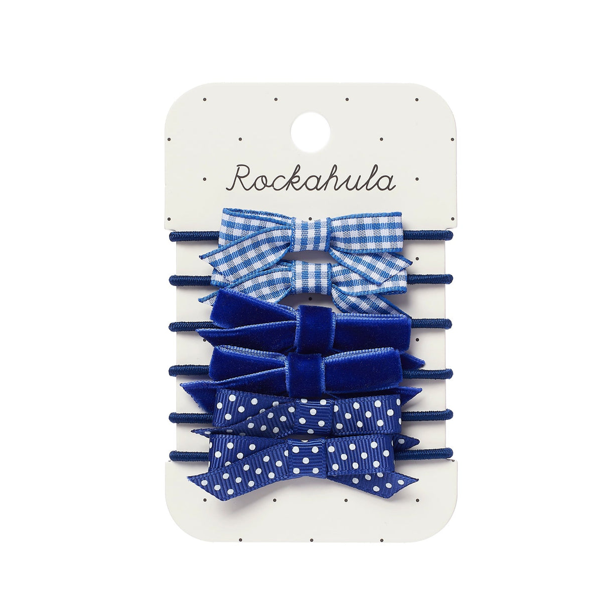 Rockahula Kids Blue School Hair Bow Set