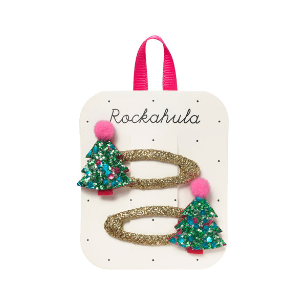 Christmas Tree Glitter Clips