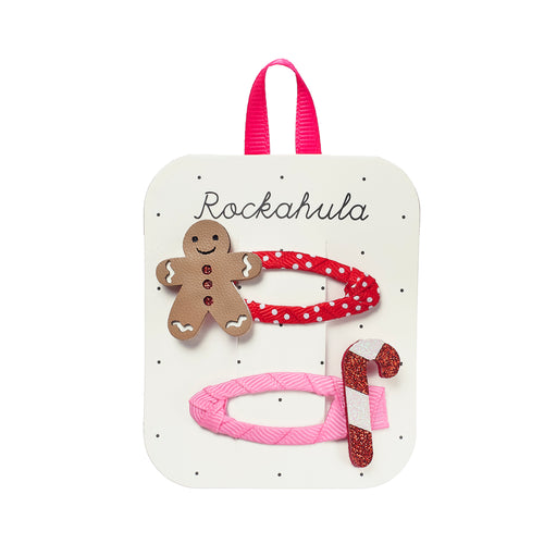 Jolly Gingerbread Man Clips