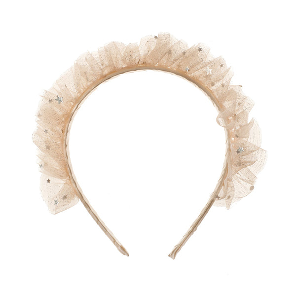 Sparkle Tulle Ruffle Headband