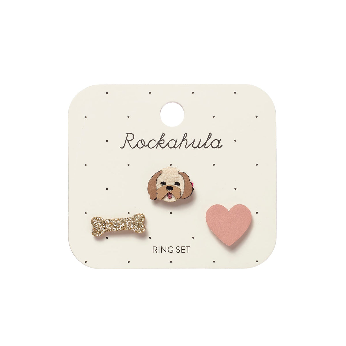 Pippy Puppy Ring Set