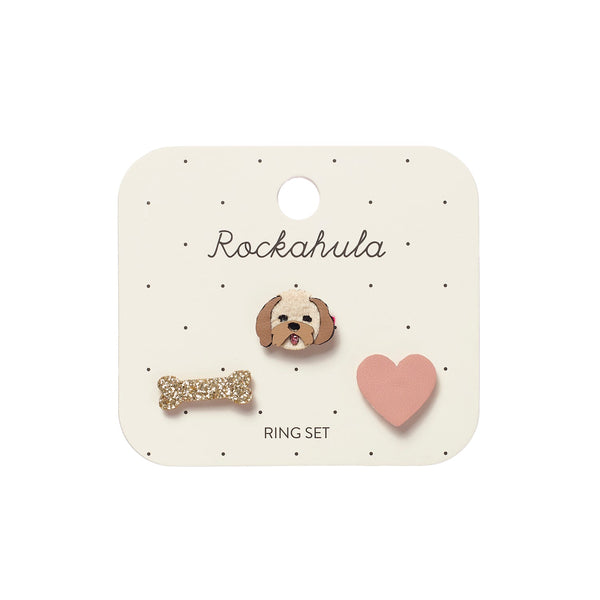 Dolly Dog Ring Set